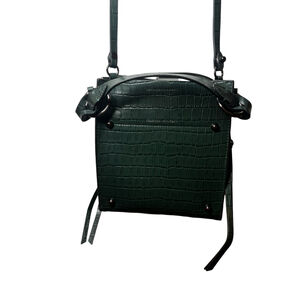 Women's Rebecca Minkoff Dark Green Leather Crossbody Bag